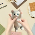 thumbnail image 5 of RXIRUCGD Squish Cats Stress Relief Toy Taba Shocked Fidget Doll Soft For Pet Lovers Home Office Decor Relaxation Gift To Students, 5 of 5