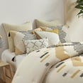thumbnail image 3 of INK+IVY Full/Queen Arizona 3-Piece Cotton Comforter Set, Yellow, 3 of 11