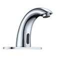 thumbnail image 3 of Aquaterior 5" Automatic Electronic Sensor Touchless Faucet Motion-activated Bathroom Bar Vessel Sink Tap Chrome, 3 of 12