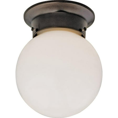 Medium Ceiling Lamp - Boston Harbor Dimmable Ceiling Light Fixture, (1) 60/13 W Medium A19/Cfl Lamp, Bronze