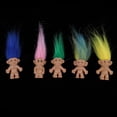 thumbnail image 2 of 10Pcs Troll Dolls Lucky Dolls Dollhouse Niños Aficionados Muñeca Coleccionable SM SunniMix Muñecas Troll Vintage, 2 of 8