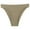 Khaki, variant on Women's Sports Thong Large Size Seamless Sexy Elastic T-pants Women's Seamless Solid Color Comfortable Low-waist Panty