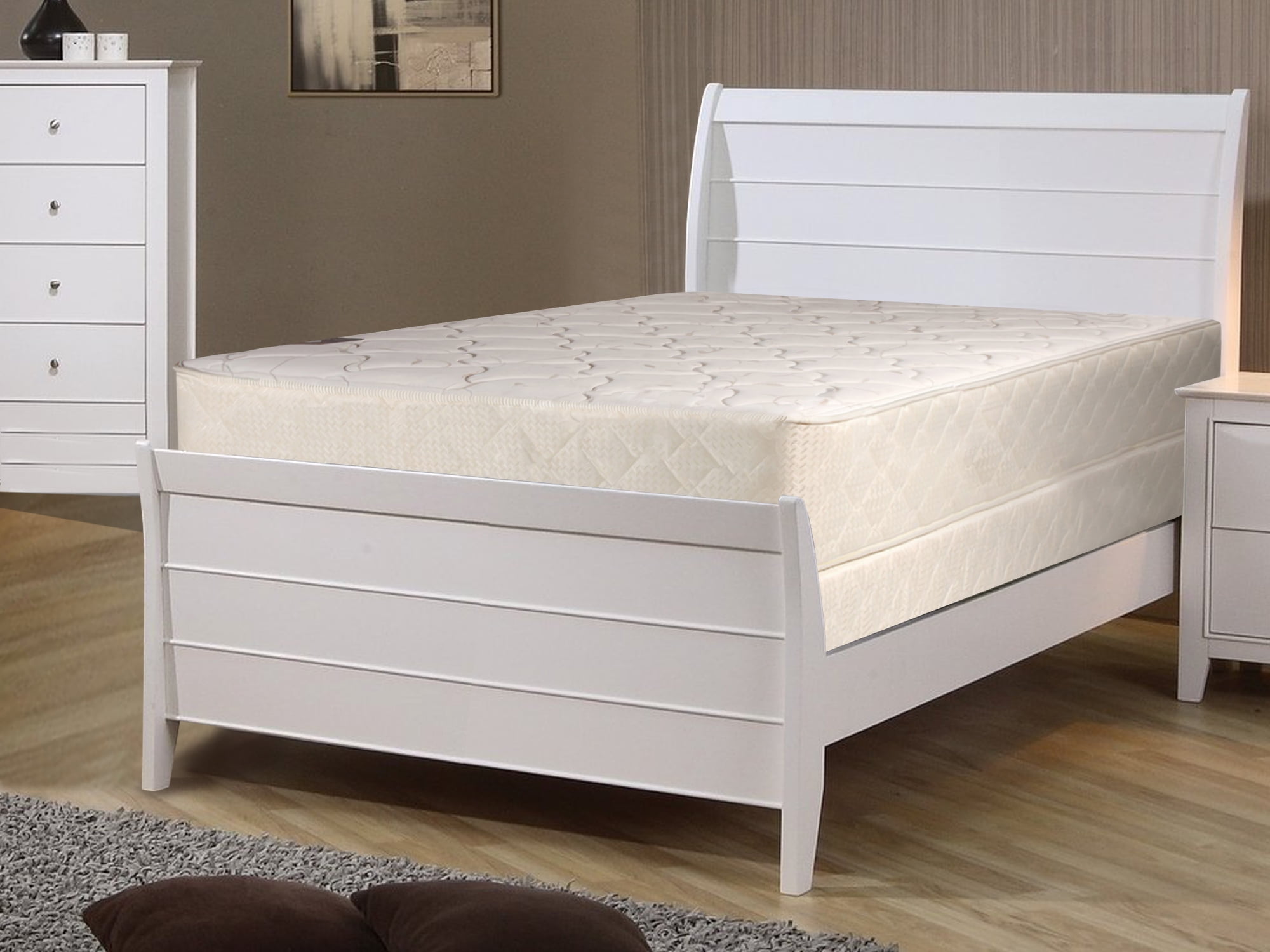 Continental Sleep, 10inch Fully Assembled Innerspring Medium Plush