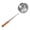 M, variant on mdesiwst Stainless Steel Large Skimmer with Wooden Handle Heavy-Duty Slotted Spoon for Frying Dumplings Noodles Rust-Proof Dishwasher Safe Kitchen Strainer