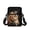 Realistic Horse Head Print, variant on FUIALDOLG St. Patrick's Day Polyester Cross Body Bags with Double Zipper Pockets, Portable Phone Purse for Daily Travel and Shopping