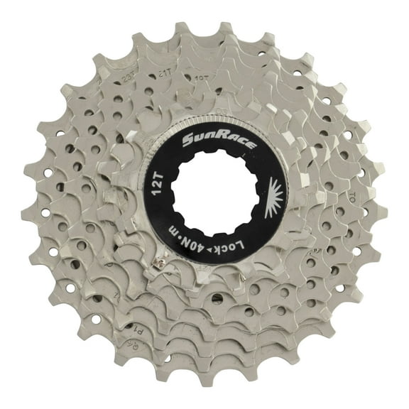 9 Speed Cassette CSR91 12/25T Index Nickel Sun Race