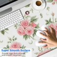 thumbnail image 2 of Long Mouse Pads for Desk,Pioneer Flower Floral Print Pattern Desk Mats on Top Of Desks, Desk Mouse Pad Extra Large with 3mm Non-Slip Base and Stitched Edge for Gaming,Office,Work,Home 47.3"x23.6", 2 of 6