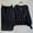Black, variant on Knitted Outfits for Women Pullover Elegant Crewneck Peplum Sweater and Midi Skirt Comfort Fall Winter 2 Piece Sets