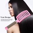 thumbnail image 7 of Anself Curved Boar Bristle Hair Brush Massage Comb Detangling Hairbrush for Women, 7 of 7