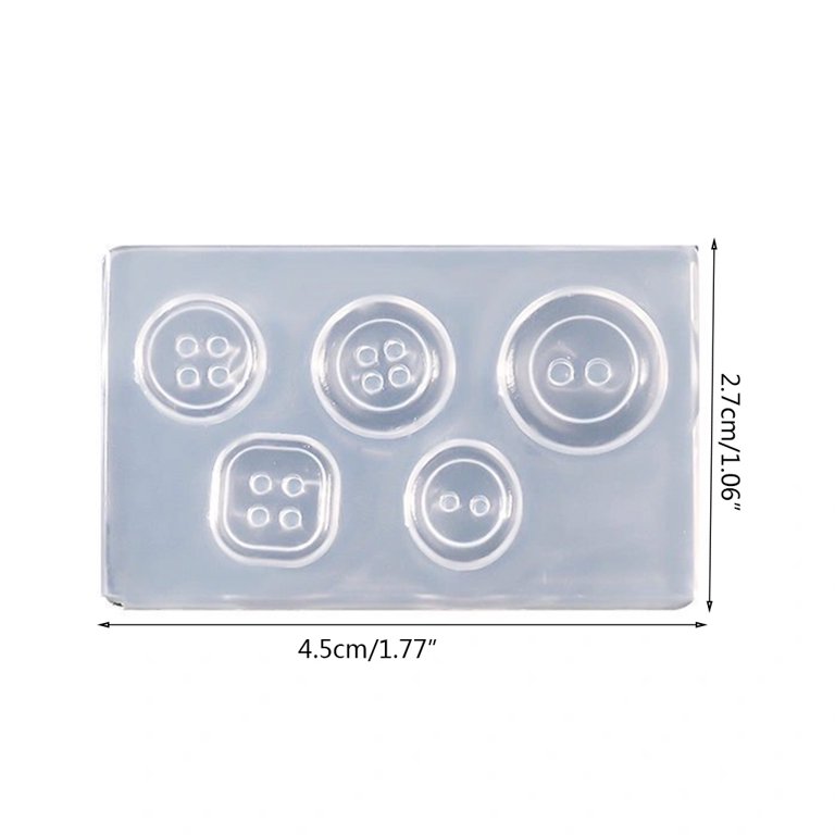 Christmas Ceramic Molds for Casting DIY Silicone Mold Resin Button