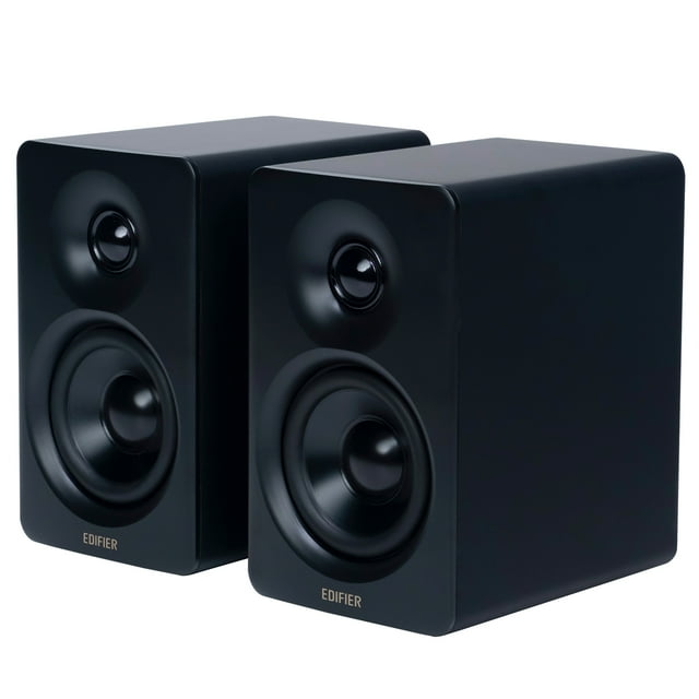 Edifier Bookshelf Speakers, 66W RMS Desktop Speakers, Hi-Res Audio & Hi-Res Wireless Audio Computer Speakers, M60