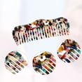 thumbnail image 6 of Unique Bargains 1 Pcs Women Heart Style Wide Tooth Comb for Curly Thick Wavy Straight Hair Assorted Color, 6 of 6
