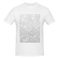 thumbnail image 4 of Bingfone Silver Glitter Men'S Loose Fit Short-Sleeve Pocket T-Shirt, 4 of 7