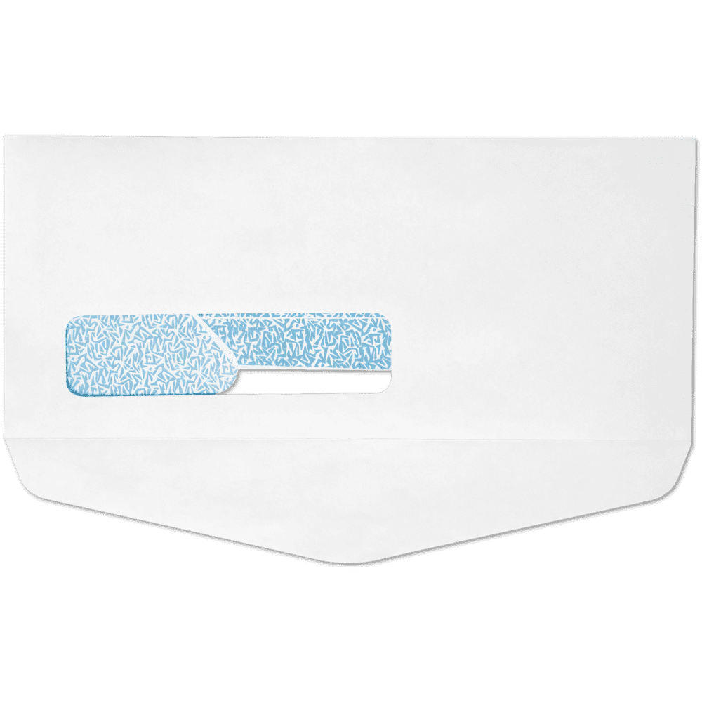 LUXPaper #10 Window Bottom Flap Envelopes, 4 1/8 x 9 1/2, White, 250/Pack