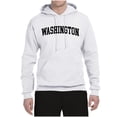 thumbnail image 2 of Wild Bobby State of Washington College Style Unisex Hoodie Sweatshirt, 2 of 6