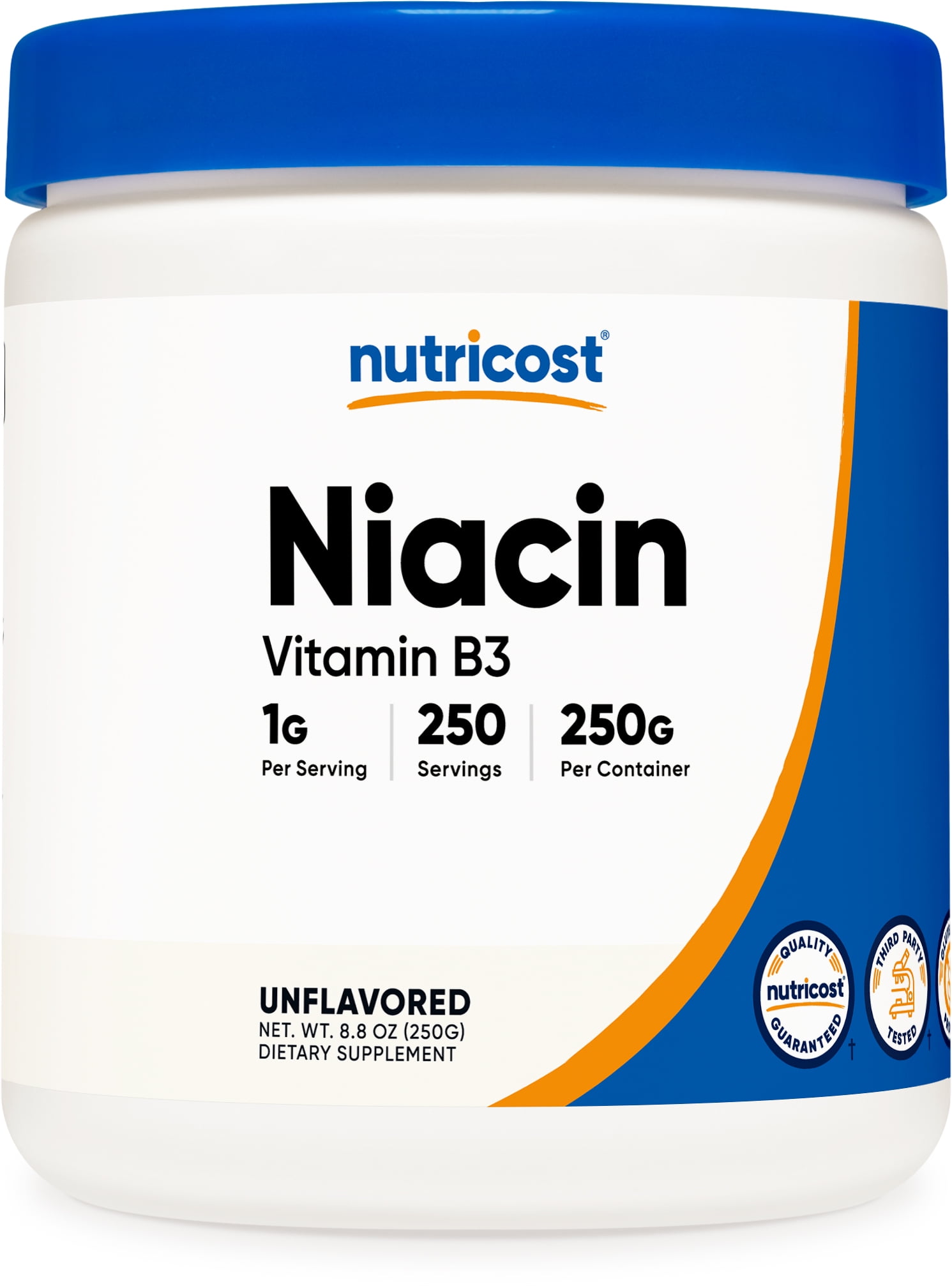 NOW FOODS NIACIN Vitamin B3 500mg 100 Tabletten SUPER PREIS 