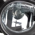 thumbnail image 3 of For Mercedes-Benz C250 2010 2011 2012 2013 Fog Light Assembly Passenger Side | Clear Lens | Black Housing | Round | For MB2593114 | 191275677889, 2518200856, 3 of 4