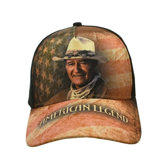 John Wayne American Legend Flag Baseball Cap / Hat