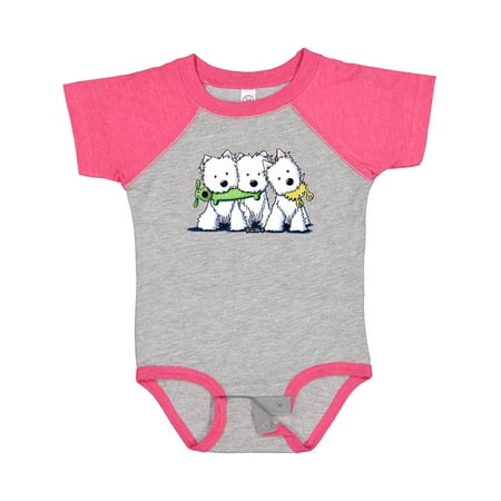 

Inktastic Westie Pro Players Gift Baby Boy or Baby Girl Bodysuit