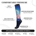 thumbnail image 5 of Compression Socks for Women and Men - Night Sky Elk Compression Socks Circulation for Workout, 5 of 8