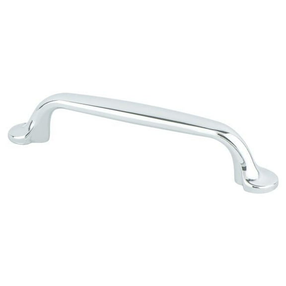 96 x 113 mm CC Valencia Pull with Polished Chrome