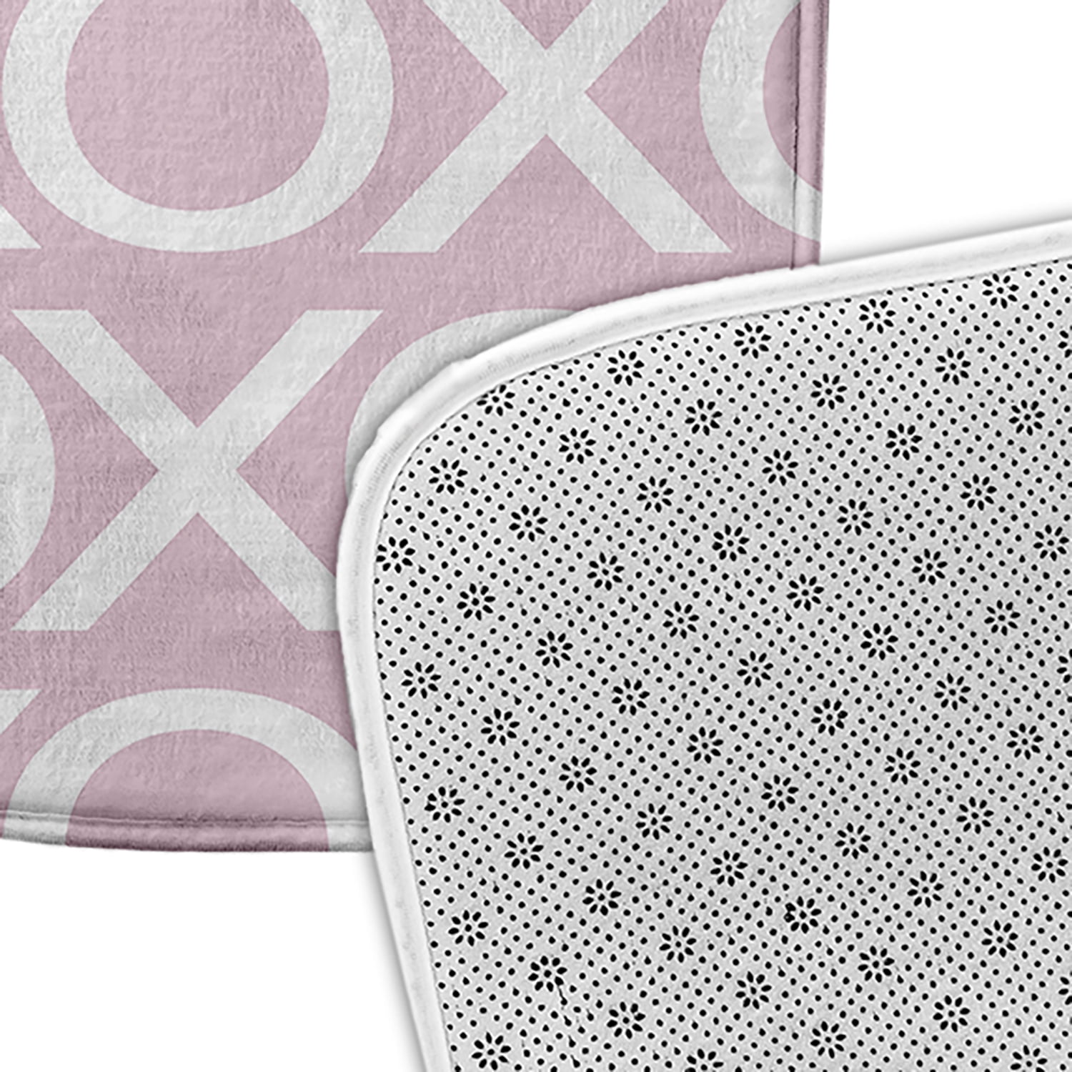 Simply Daisy Hugs and Kisses Pet Feeding Mat for Dogs and Cats