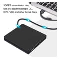 thumbnail image 2 of DVD Drive, CD Burner Driver Drive-free High-speed Read-write Recorder, External DVD-RW Player Writer Reader USB 3.0 &amp;Type C ,Accurate Channel Search, 2 of 6
