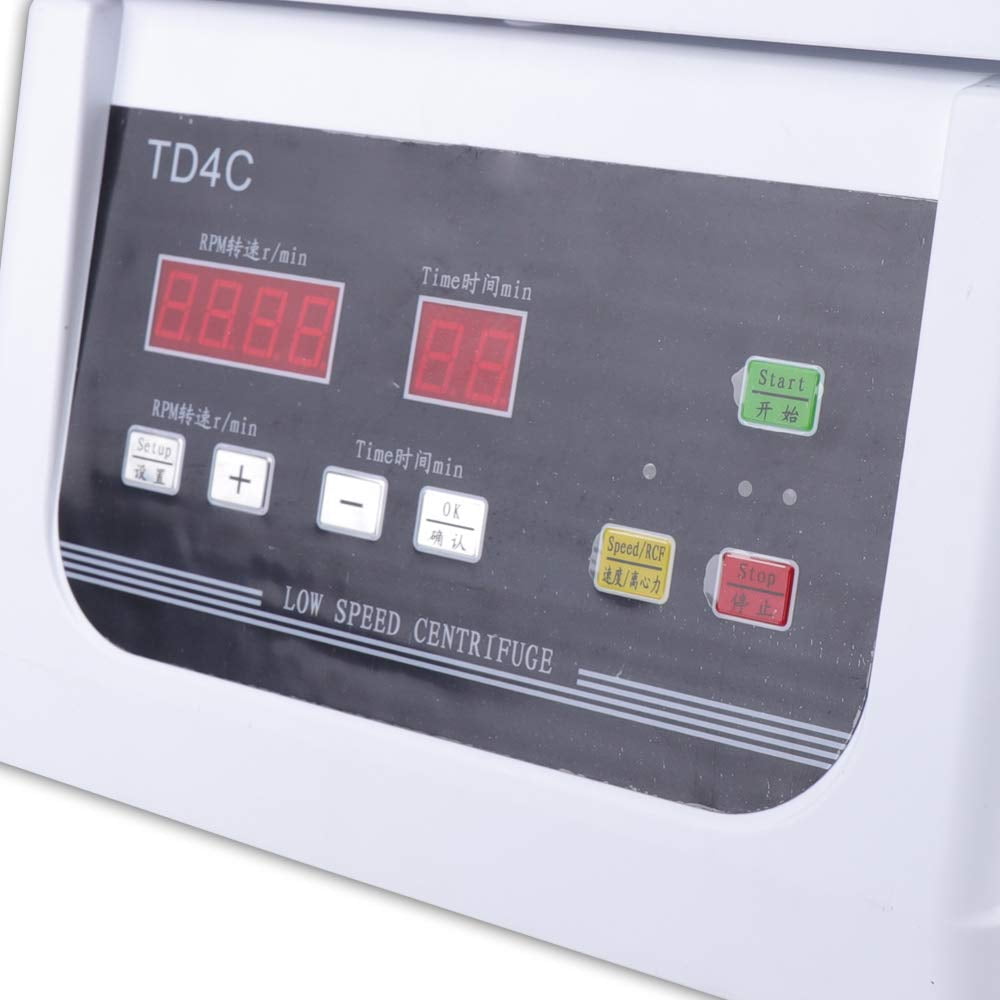 DENSET 815ml PRP Centrifugal, Blood Centrifuge Laboratory Low Speed Centrifuge Machine  TD4C Lab Medical Beautywith Digital Display 0-4000RPM
