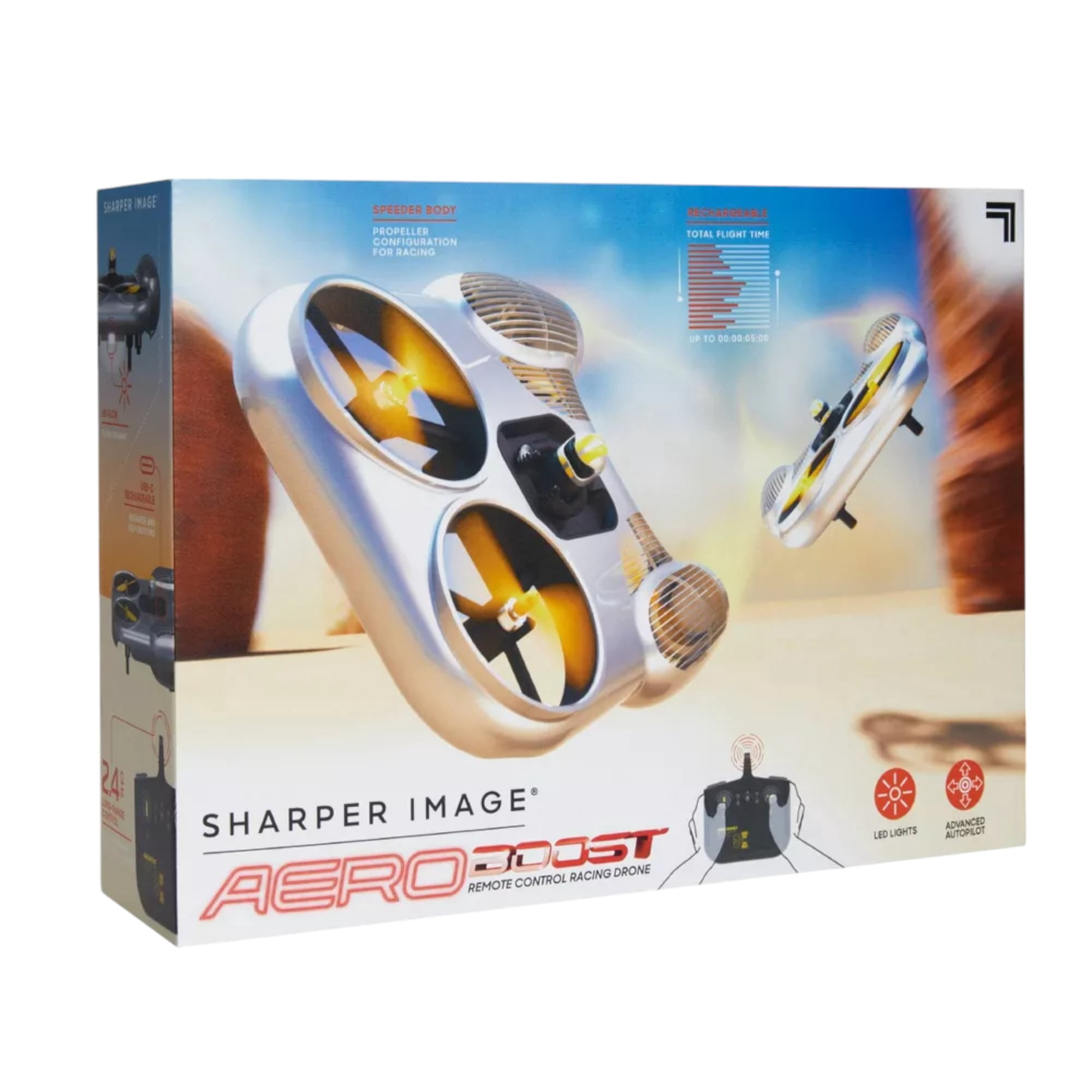 Sharper Image Toy RC Aeroboost Racing Drone