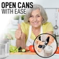 thumbnail image 4 of Abridor de latas manual Zulay Kitchen con abrebotellas, color negro, 4 of 6