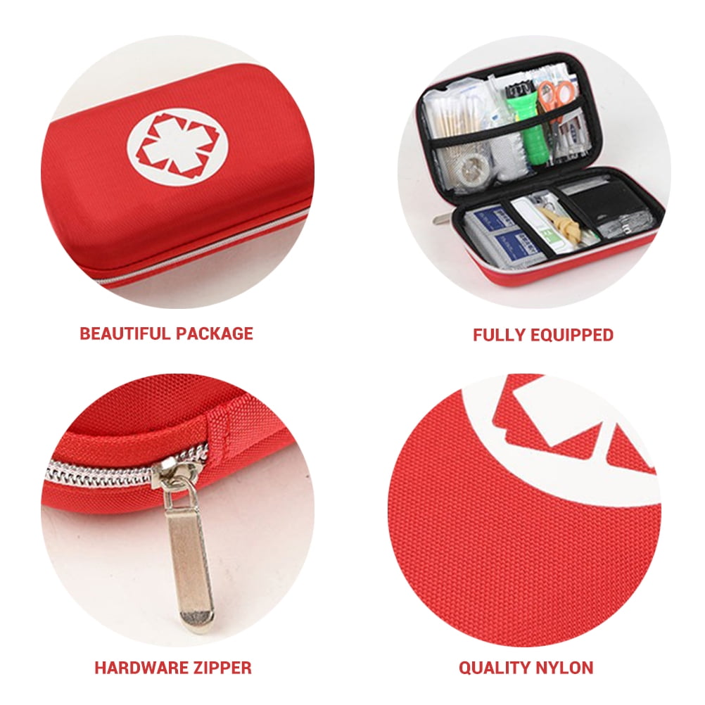 Portable Outdoor First Aid Kit Bag Empty Box Emergency Survival  EVA Oxford Case For Home Camp Travel