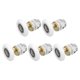 thumbnail image 1 of 27mm Diámetro Deslizamiento Puerta Poleas, Parcialidad Vidrio Rodamientos Rodillos para Baño Cocina Deslizamiento Puerta Ruedas Reemplazo, Paquete de 5 Unique Bargains herrajes para puertas correderas, 1 of 6