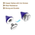 thumbnail image 3 of Kit de Clous et Pointes 20Ensemble, Pointes Conique 7.5 x 8mm Rivets Punk Rock, Bleu, 3 of 7