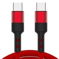 thumbnail image 3 of 6x Cable de Fecha Trenzado Macho a Macho USB C a USB C para Piezas de Computadora Portátil 6 piezas, 3 of 8