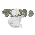 thumbnail image 4 of Flor Para Silla De Boda Hermoso Ramo De Flores Blanco Resistente A La Intemperie Para Fiestas ANGGREK Otros, 4 of 8