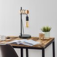 thumbnail image 4 of Swing Arm Desk Lamp Base Table Desk Lamp Mount Base Mounting Stand Lamp Making Supply, 4 of 9