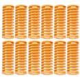thumbnail image 3 of MasteelfCA 12pcs Heated Bed Springs Die Springs Light Load Compression Spring for 3D Printer Heatbed Springs Bottom (Orange), 3 of 7