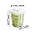 thumbnail image 2 of Tasse à Fruits Portable Étanche avec Fourchette Grande Capacité Récipient de Pique-Nique Gobelet Scellé pour un Rangement Facile Tasses en Verre Transparent, 2 of 7