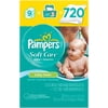 Pampers Baby Fresh Wipes, Scented, 1 Tub + 9 refill packs (720 count)