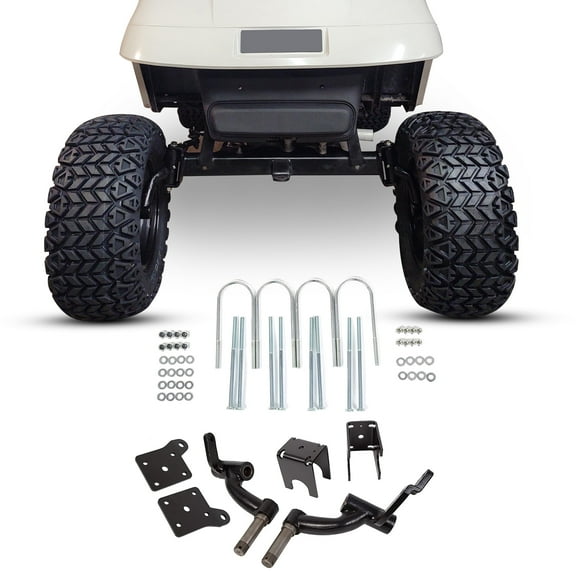 kojem 6 inch Drop Spindle Lift Kit for EZGO TXT Gas 01.5-08.5 Electric 01.5  Golf Cart