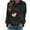 #002-Black, variant on Long Sleeve Shirts for Women Crewneck Valentine's Day T Shirts Love Heart Printed Tee Tops Fashionable Winter Fall Tops