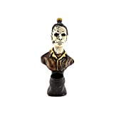 Pipe Tobacco 100g Tin - Handmade Tobacco Pipe Horror Movies Hand Painted Art Collectible (Ledger Michael Myers)