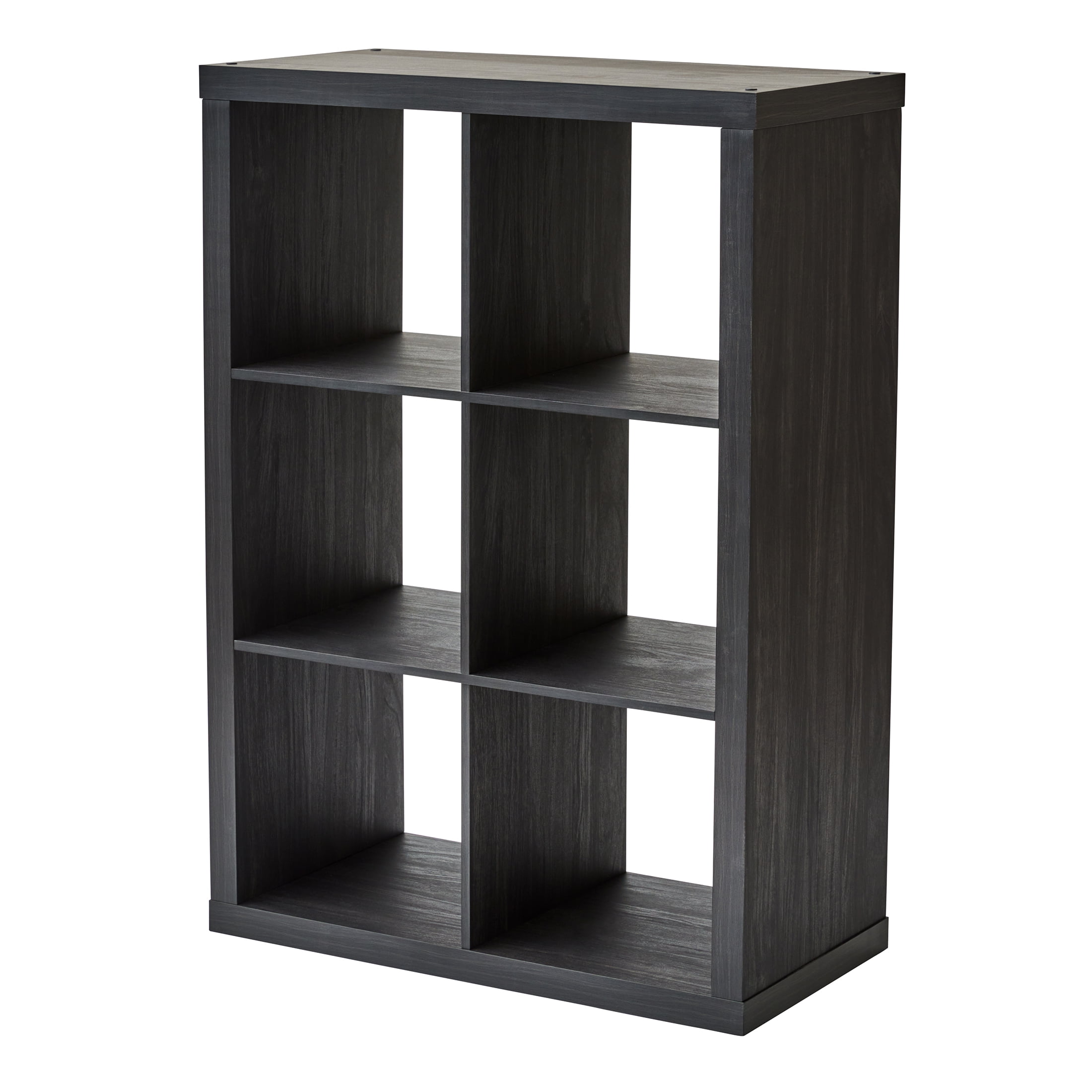 Better Homes & Gardens 6 Cube Storage Organizer, Charcoal