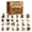 H60# (Blind Box C), variant on American Harvest Village Advent Calendar 24Pcs Fall Harvest Market Stall 2D Acrylic Hanging Decorations Thanksgiving Christmas Countdown Advent Calendar Gift Package (H60# (Blind Box B))