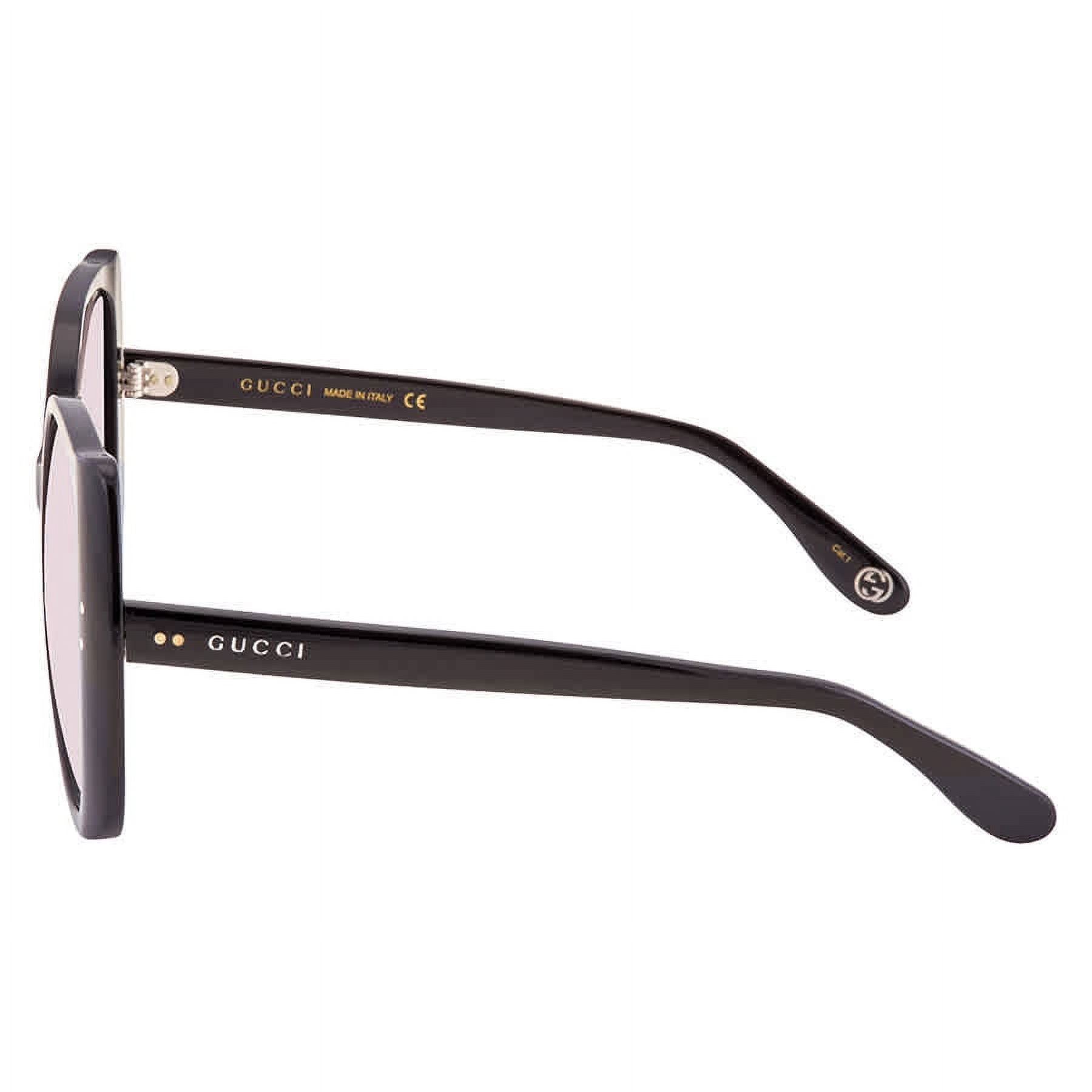 GUCCI GG 0472S 001 Sunglasses Black Frame Grey Gradient  display picture 3
