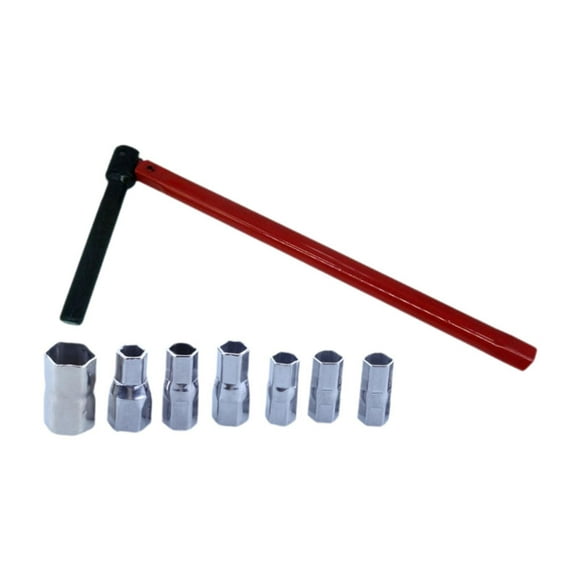 S SERENABLE Ensemble de Clés et Douilles Outils de Réparation de Robinet Valve de Robinet Outils à Main Robustes