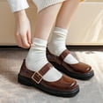 thumbnail image 2 of 10AGIRL Crew Socks, 6 Pack Cotton Casual Aesthetic Socks for Women, 2 of 7