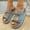 Sky_Blue, variant on Platform Wedge Sandals for Women, Breathable Cork Summer Shoes with EVA Cushion, Lightweight Slip-On Beach Sandals 2026