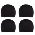 thumbnail image 1 of EeaseCA 4 Pcs Dome Wig for Making Wig Stretchable Hairnet with Wide Elastic Band, 1 of 7
