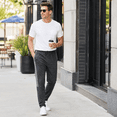 thumbnail image 5 of Daresay Mens 3 Pack Men's Sweatpants Open Bottom Active Athletic Pants Dry Fit Jogger Running Workout Gym Pants with Pockets (Up to 3XL), 5 of 8